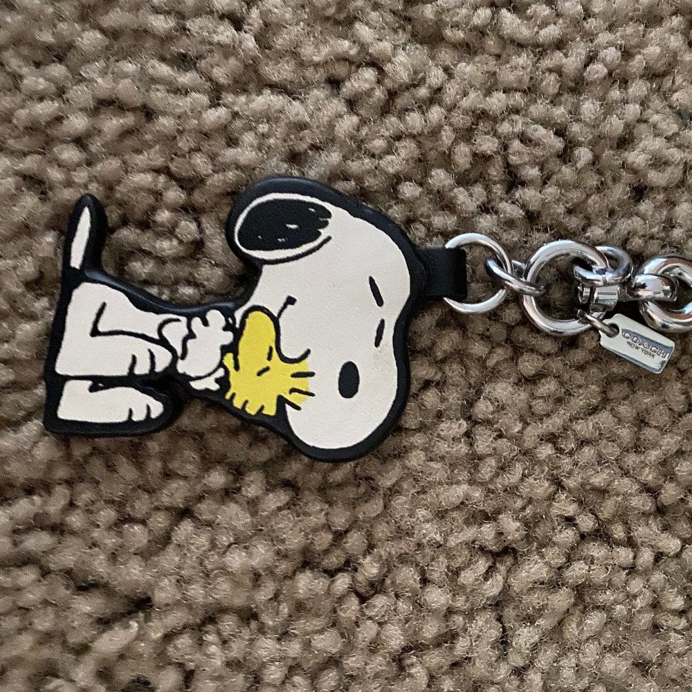 Coach Snoopy fob hook style